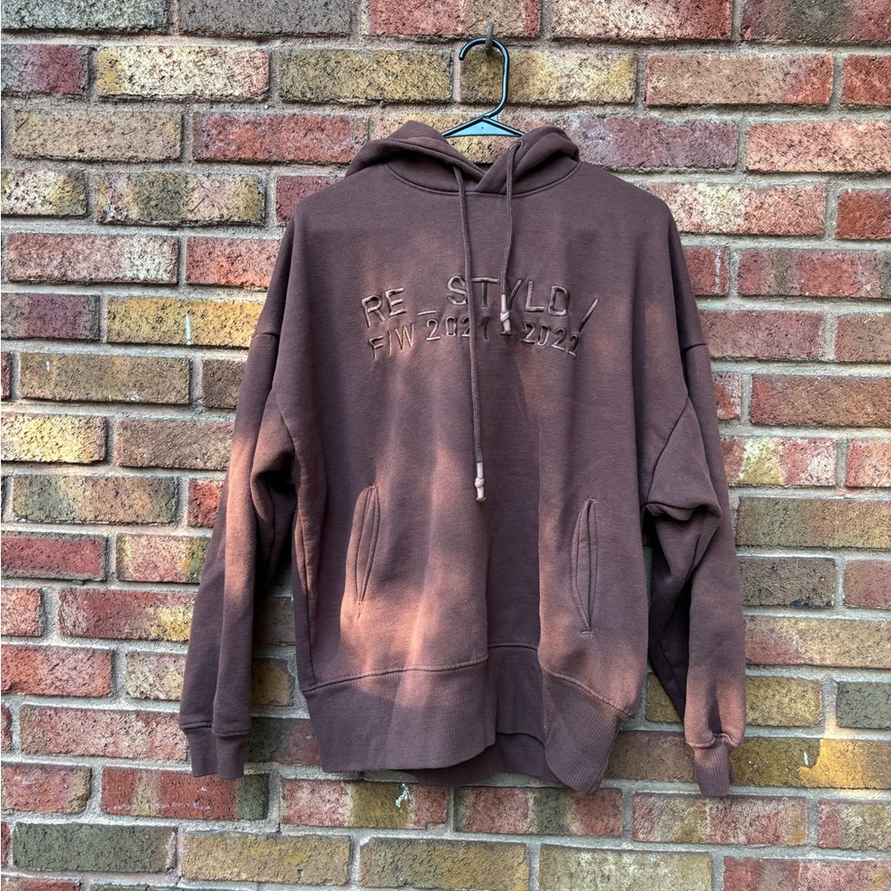 RE_STYLD Brown Hoodie